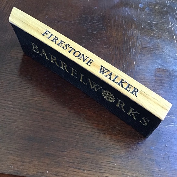 Firestone Walker Barrelworks Wooden Beer Tap Handle - Picture 2 of 4